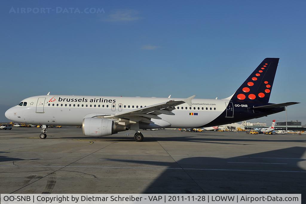 OO-SNB, 2001 Airbus A320-214 C/N 1493, Brussels Airlines Airbus 320