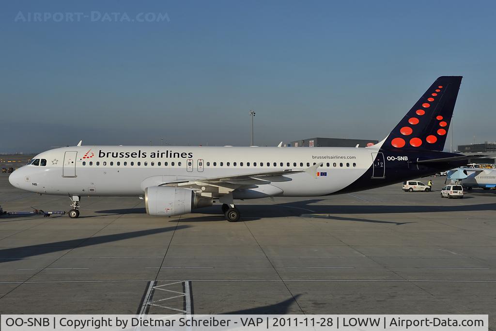 OO-SNB, 2001 Airbus A320-214 C/N 1493, Brussels Airlines Airbus 320