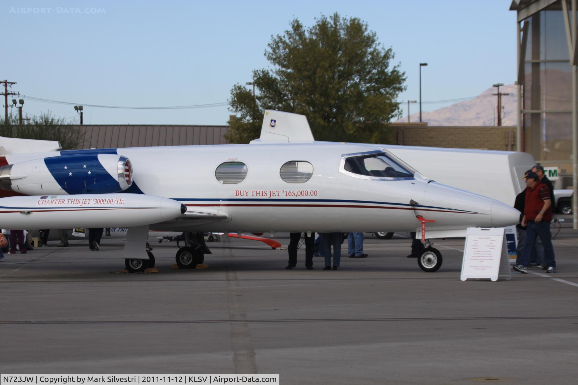 N723JW, 1967 Learjet 24 C/N 24-142, Aviation Nation 2011