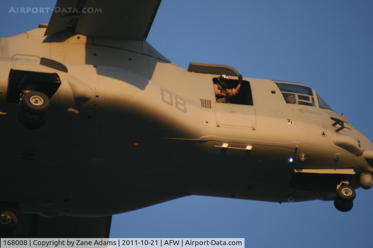 168008, Bell-Boeing MV-22B Osprey C/N D0138, At the 2011 Alliance Airshow - Fort Worth, TX