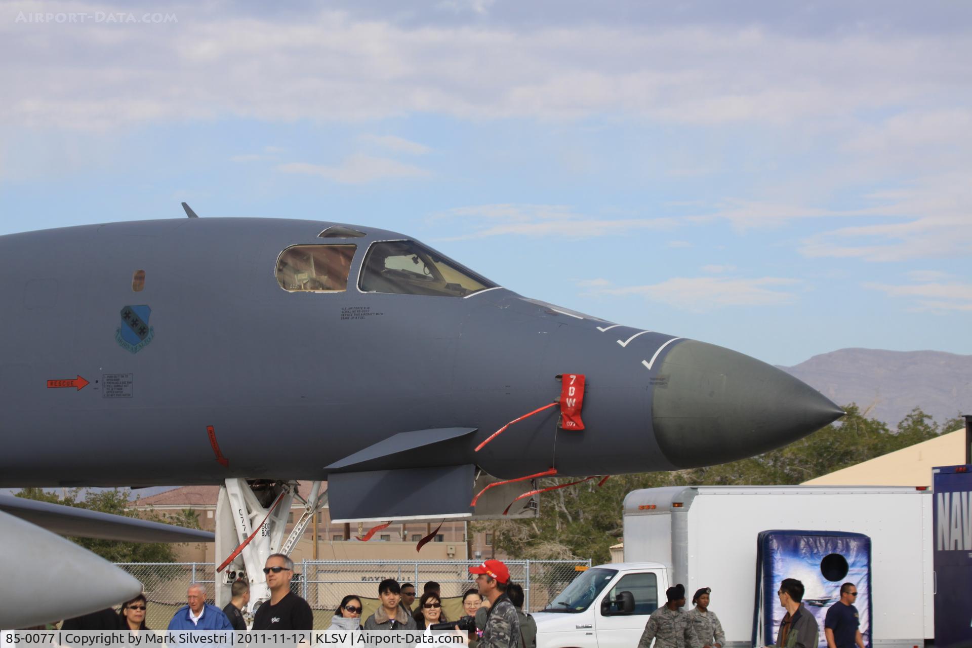 85-0077, 1985 Rockwell B-1B Lancer C/N 37, Aviation Nation 2011