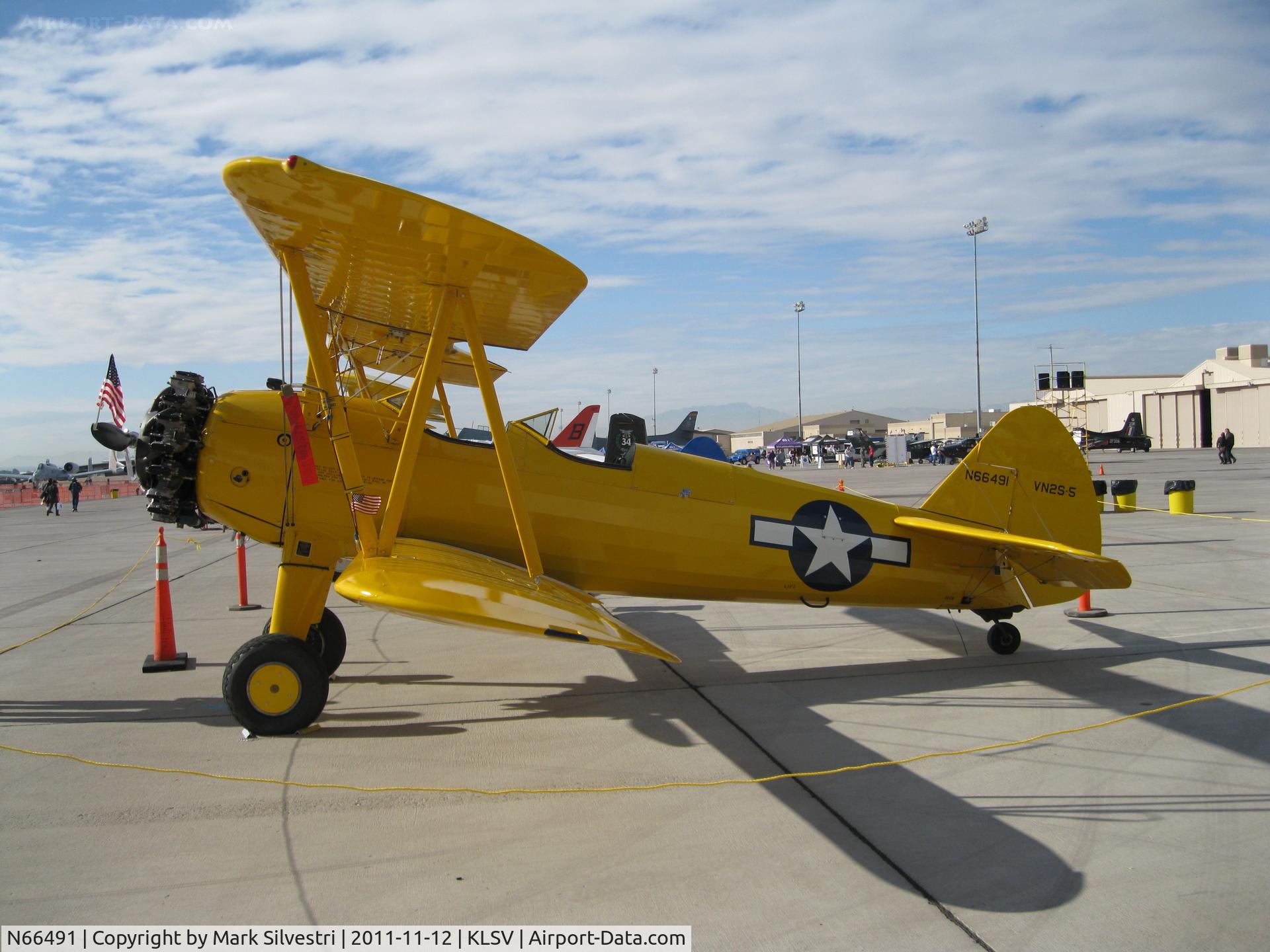 N66491, 1943 Boeing E75 C/N 75-8662, Aviation Nation 2011