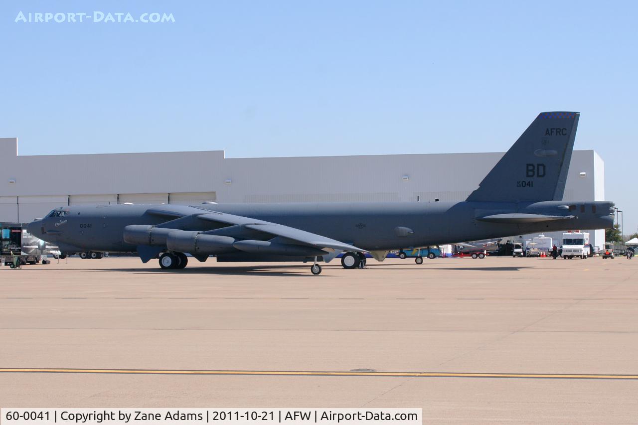 60-0041, 1960 Boeing B-52H Stratofortress C/N 464406, At the 2011 Alliance Airshow - Fort Worth, TX