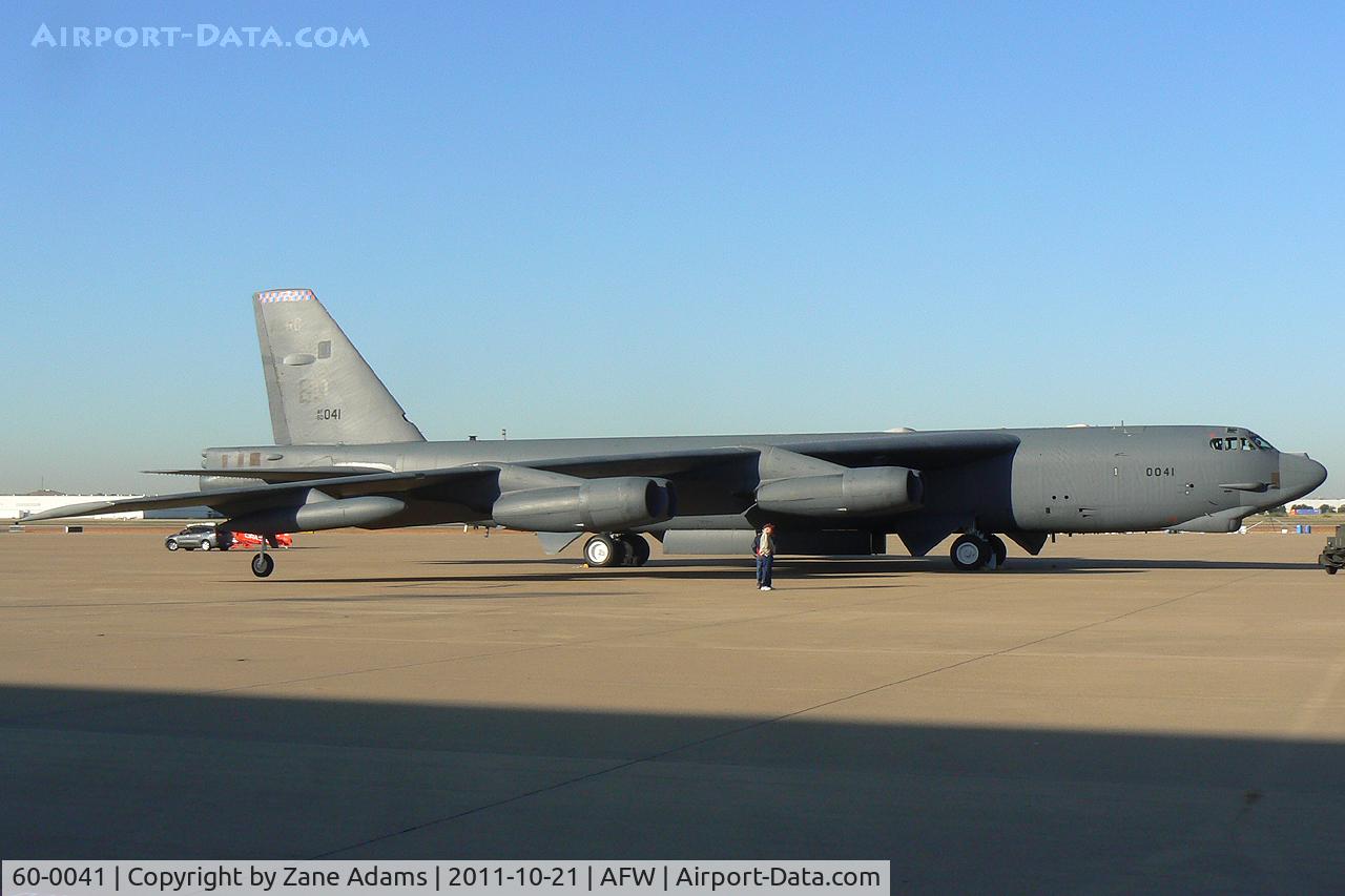 60-0041, 1960 Boeing B-52H Stratofortress C/N 464406, At the 2011 Alliance Airshow - Fort Worth, TX