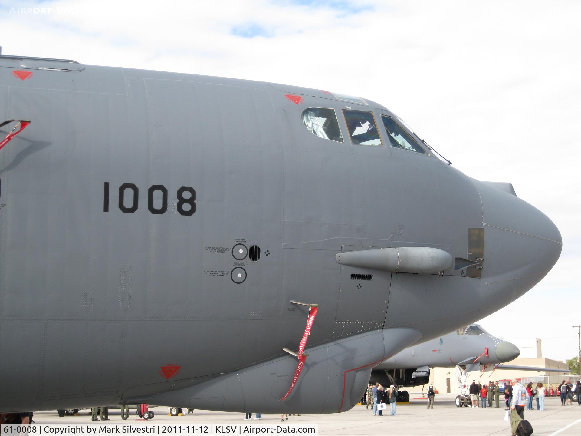 61-0008, 1961 Boeing B-52H Stratofortress C/N 464435, Aviation Nation 2011