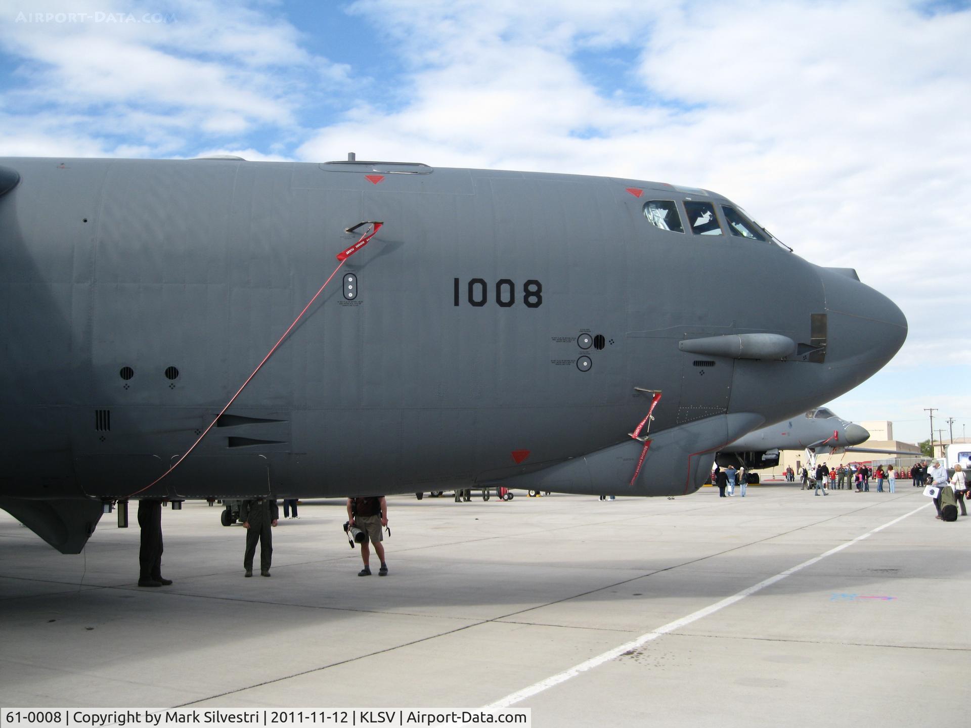 61-0008, 1961 Boeing B-52H Stratofortress C/N 464435, Aviation Nation 2011