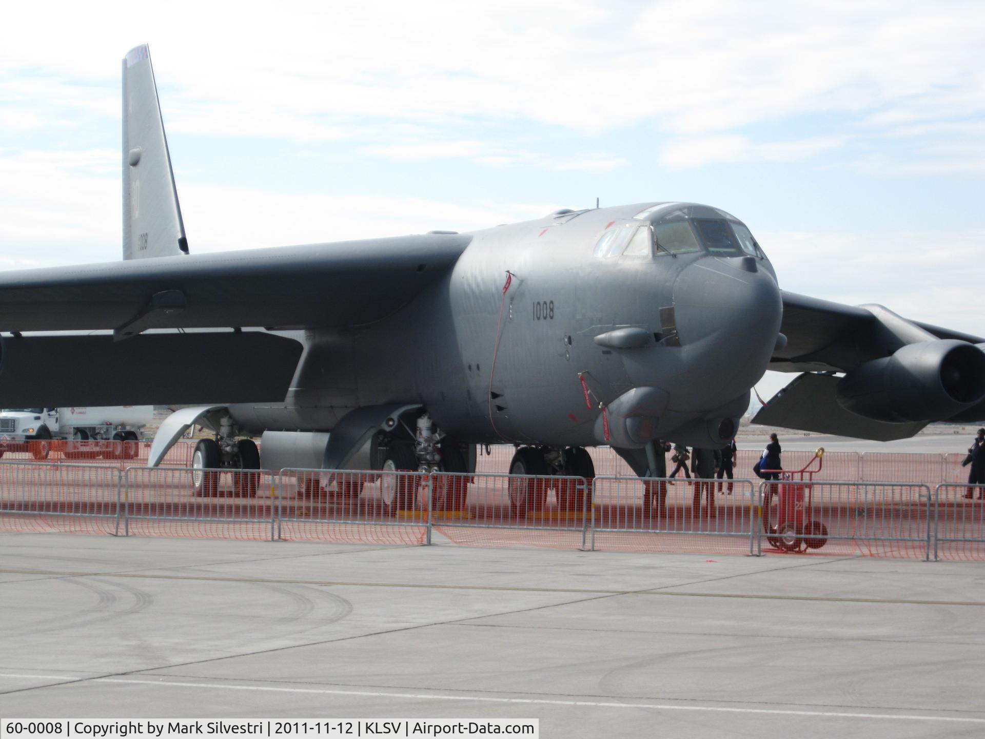 60-0008, 1960 Boeing B-52H Stratofortress C/N 464373, Aviation Nation 2011