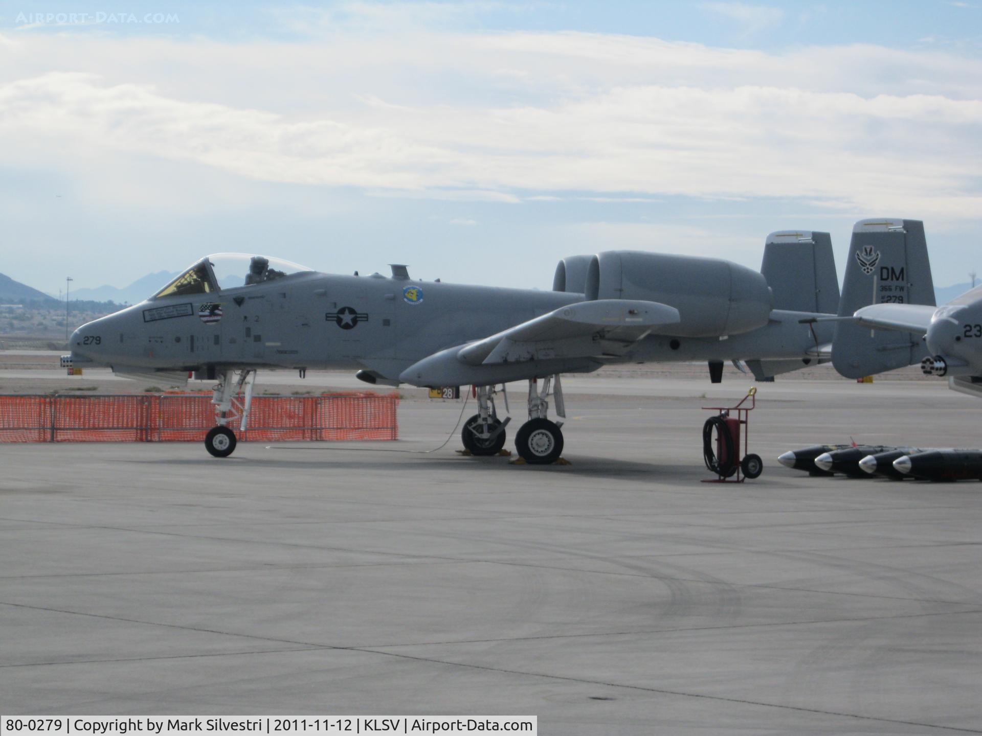 80-0279, 1980 Fairchild Republic A-10C Thunderbolt II C/N A10-0629, Aviation Nation 2011