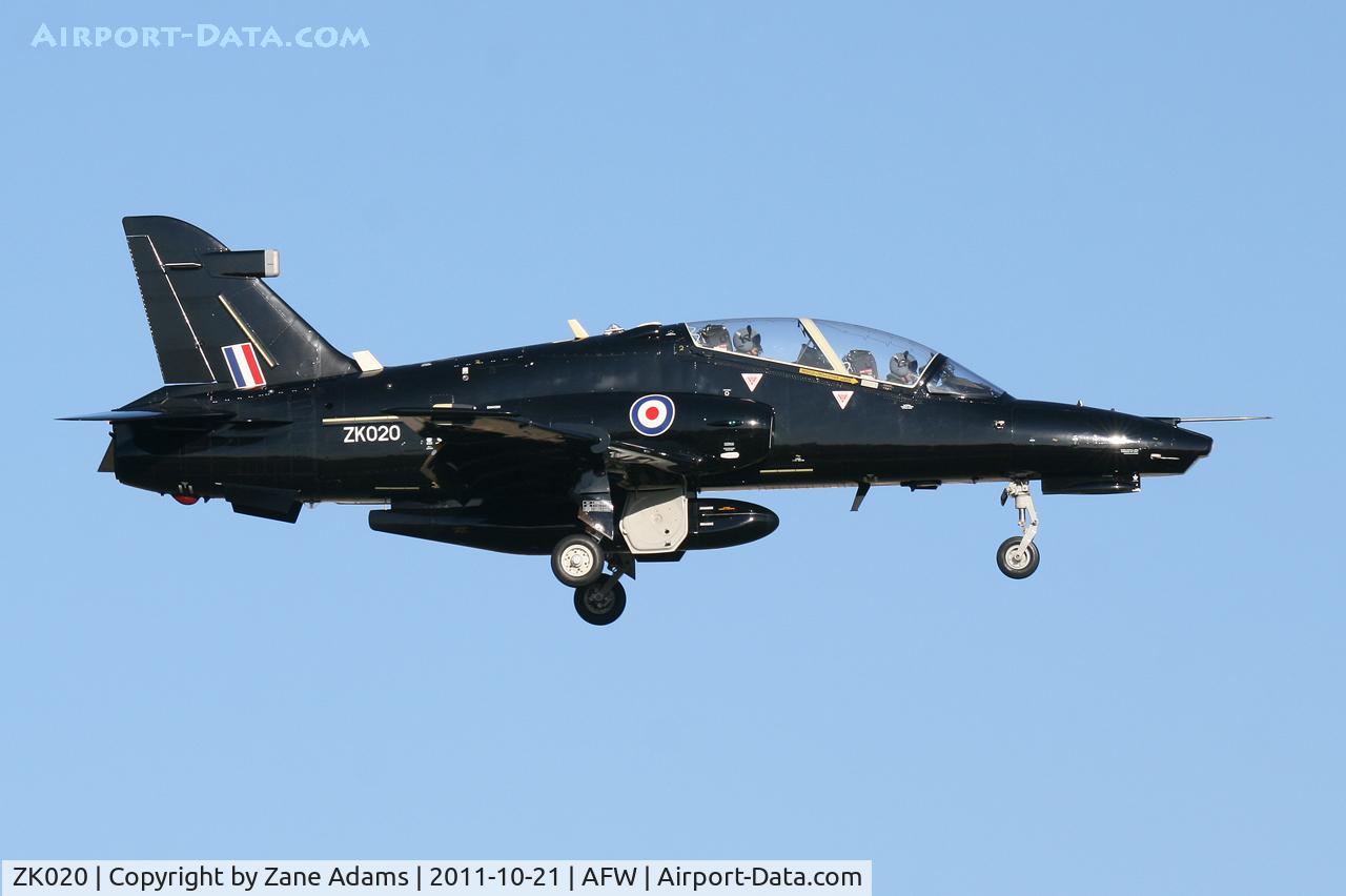 ZK020, 2009 British Aerospace Hawk T2 C/N RT011/1249, At the 2011 Alliance Airshow - Fort Worth, TX