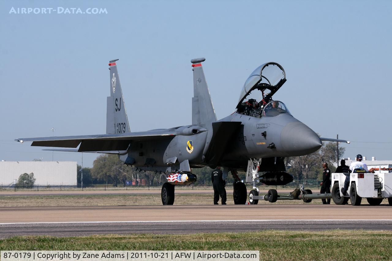 87-0179, 1987 McDonnell Douglas F-15E Strike Eagle C/N 1044/E019, At the 2011 Alliance Airshow - Fort Worth, TX