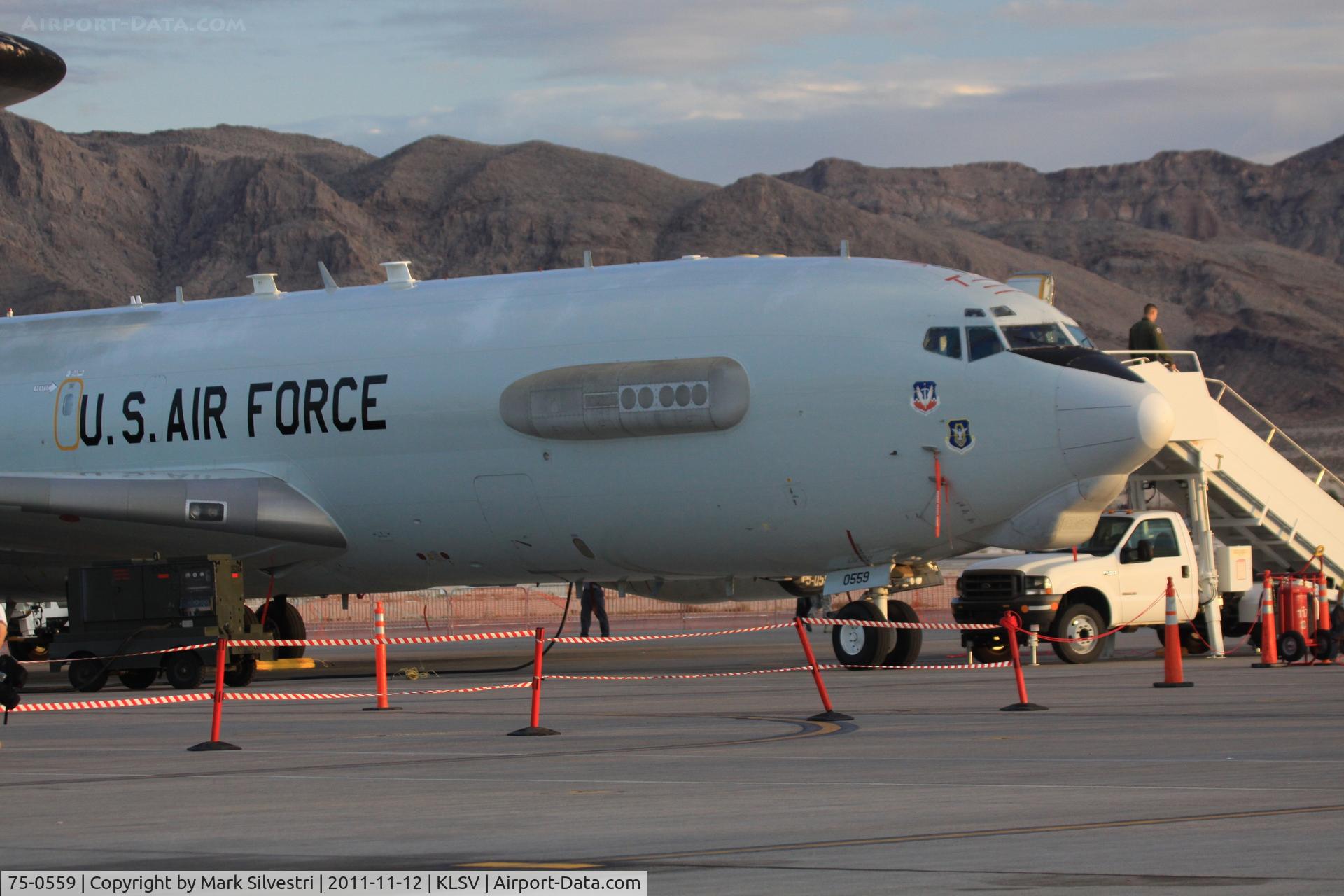 75-0559, 1975 Boeing E-3B Sentry C/N 21209, Aviation Nation 2011