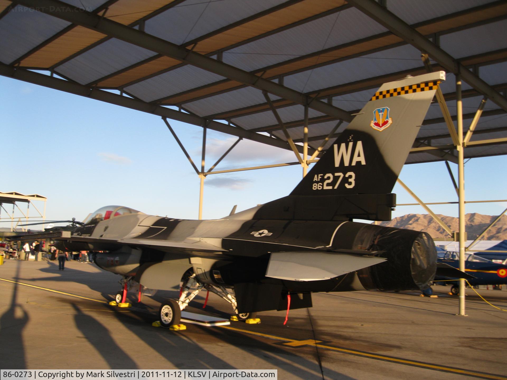 86-0273, 1986 General Dynamics F-16C Fighting Falcon C/N 5C-379, Aviation nation 2011