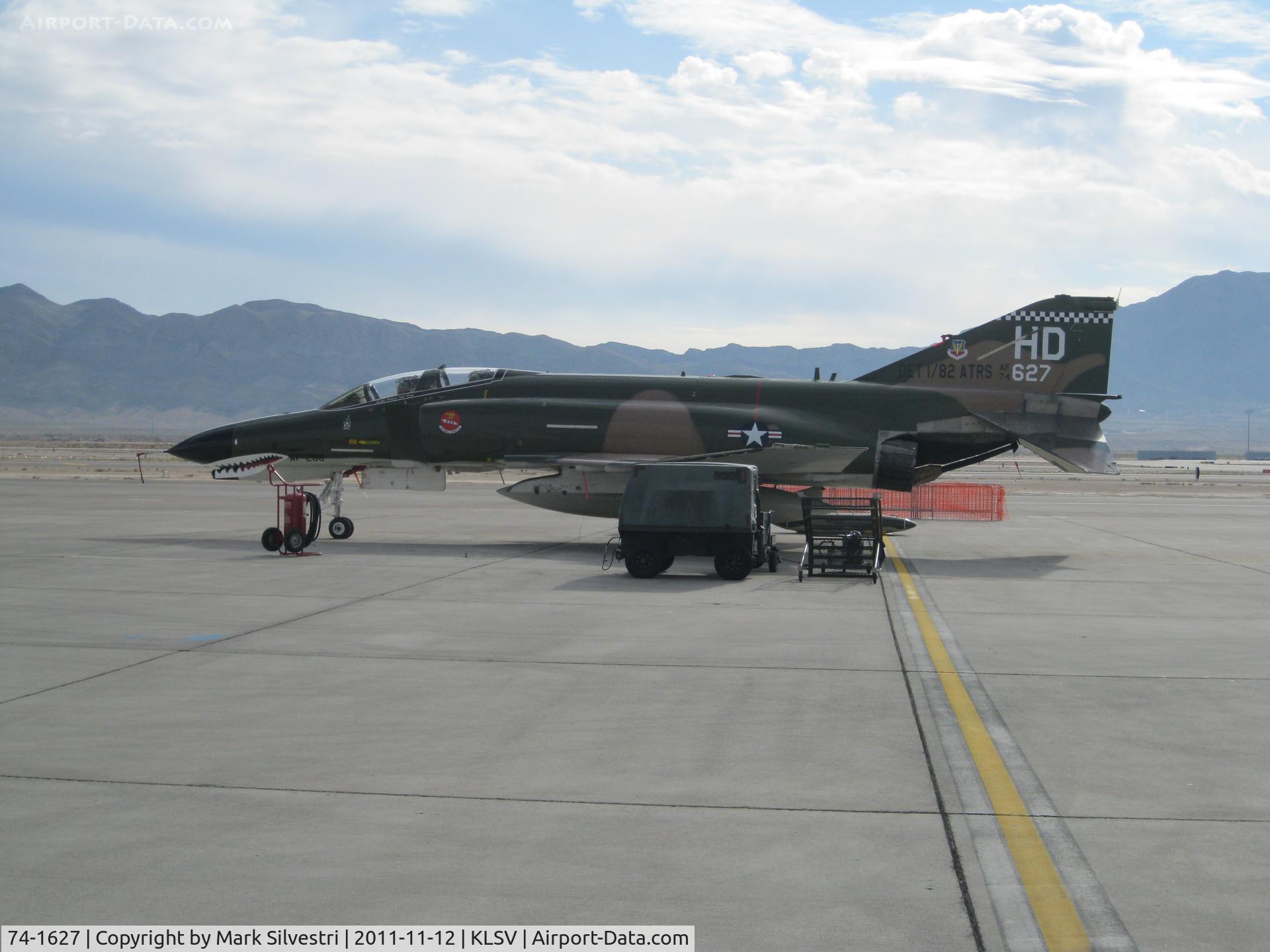 74-1627, McDonnell Douglas QF-4E Phantom II C/N 4857, Aviation nation 2011