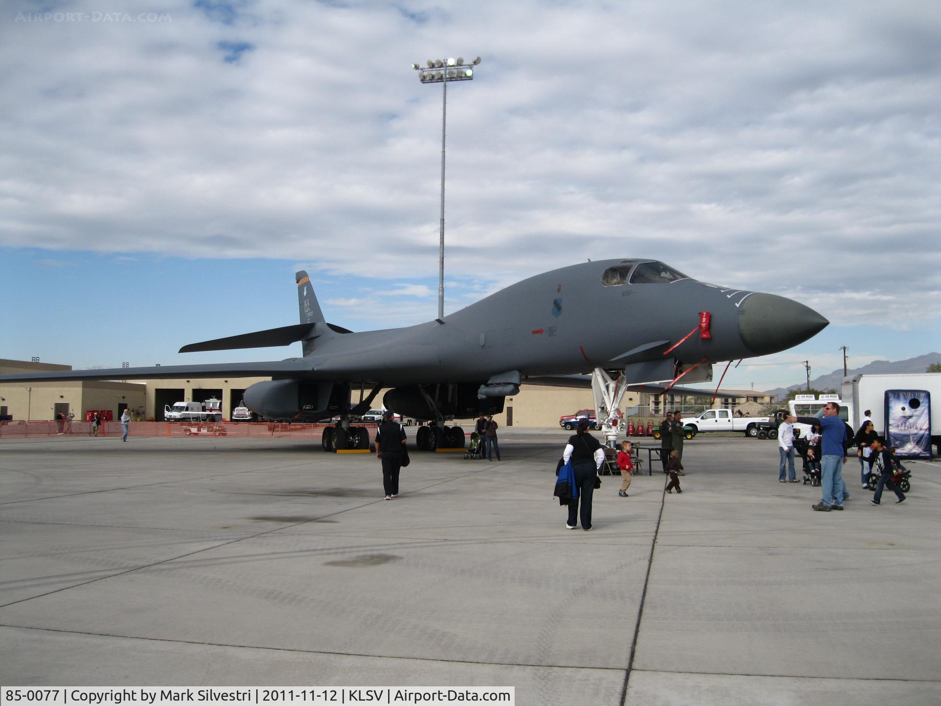 85-0077, 1985 Rockwell B-1B Lancer C/N 37, Aviation Nation 2011