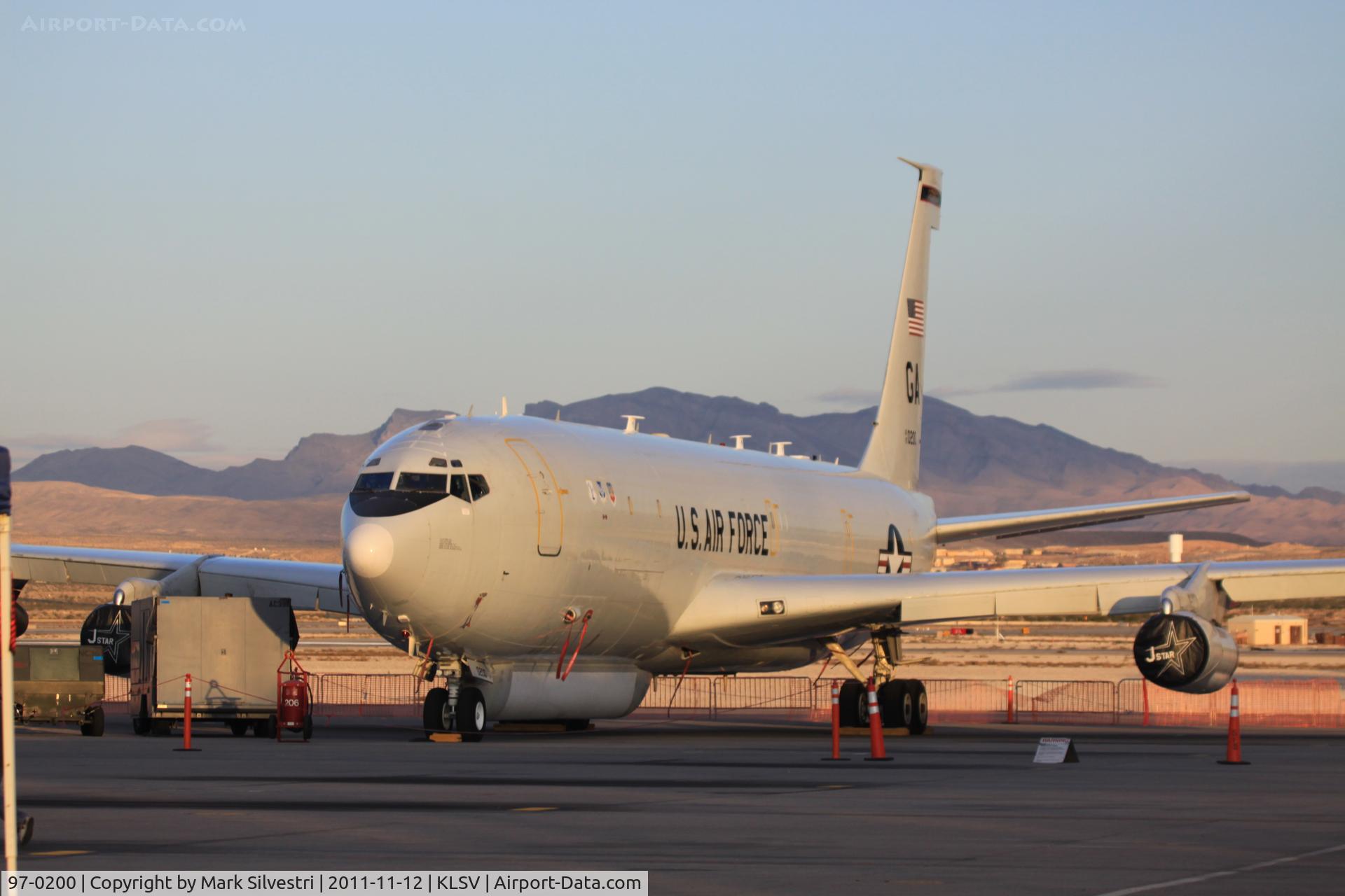 97-0200, Northrop Grumman E-8C J-STARS C/N P-12, Aviation Nation 2011