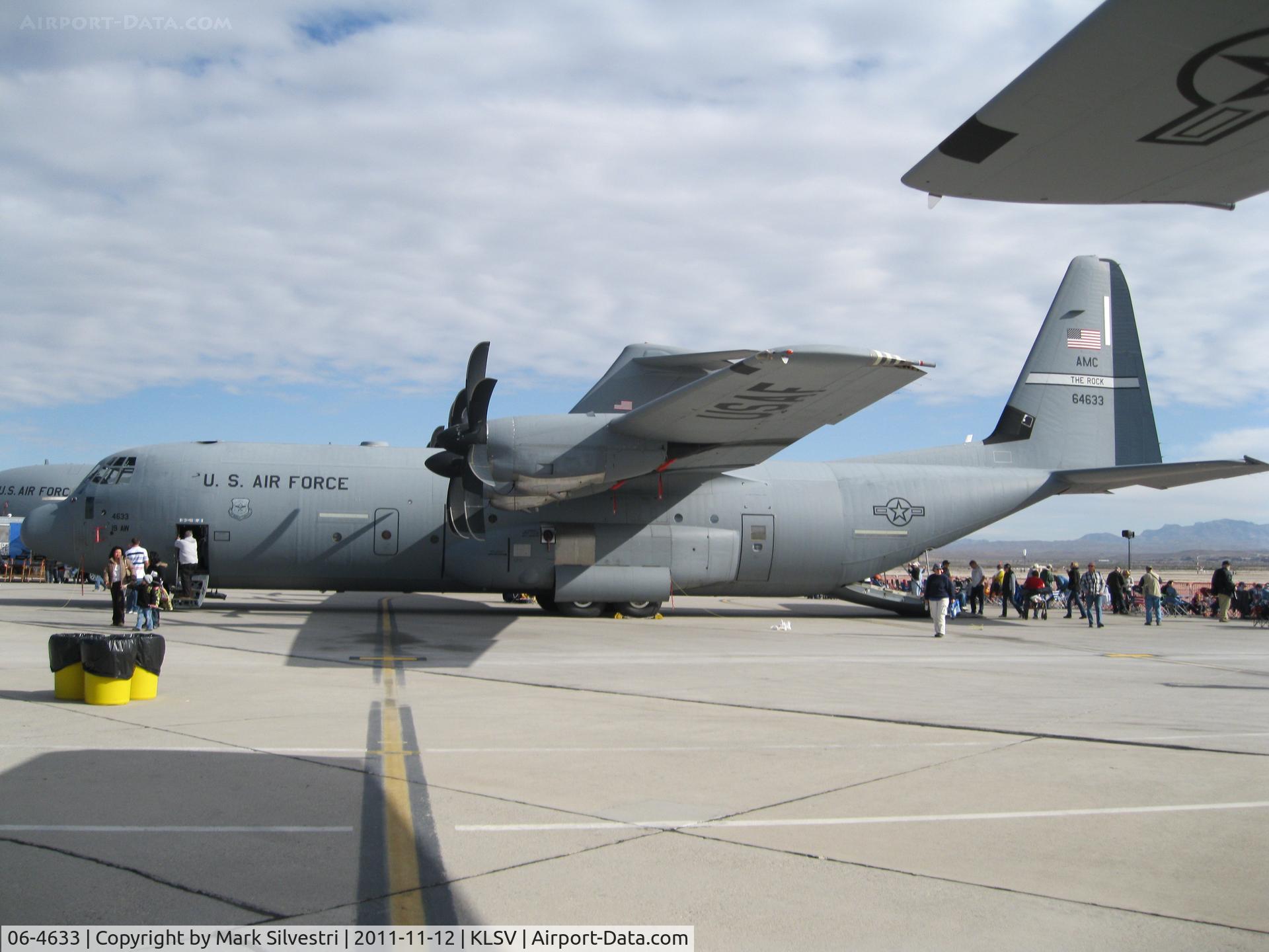 06-4633, 2006 Lockheed Martin C-130J-30 Super Hercules C/N 382-5588, Aviation Nation 2011