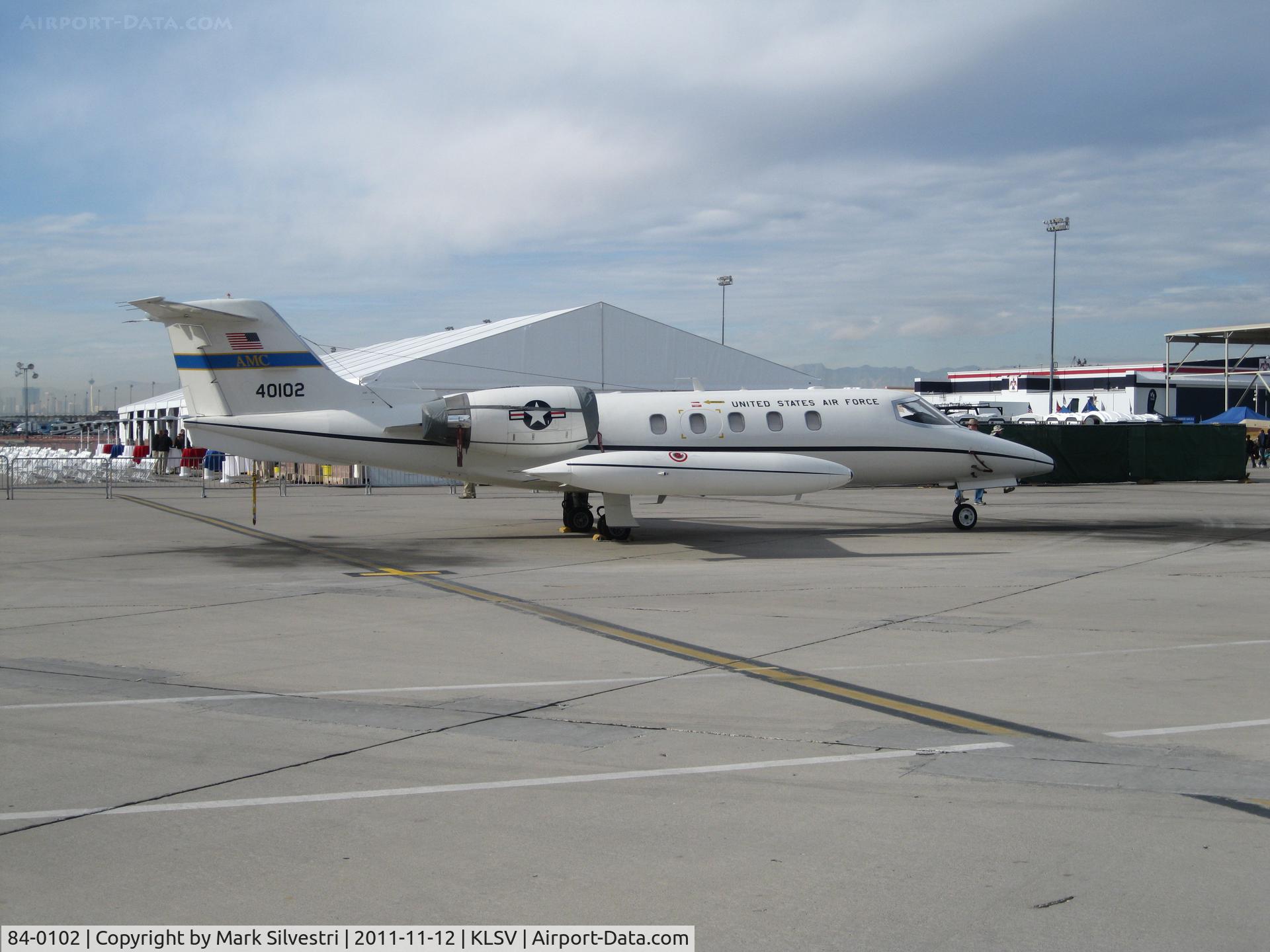 84-0102, 1984 Gates Learjet C-21A C/N 35A-548, Aviation Nation 2011