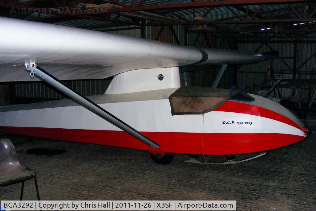 BGA3292, 1949 Slingsby T-21B Sedbergh TX.1 C/N 586, Stratford-Upon-Avon Gliding Club, Snitterfield