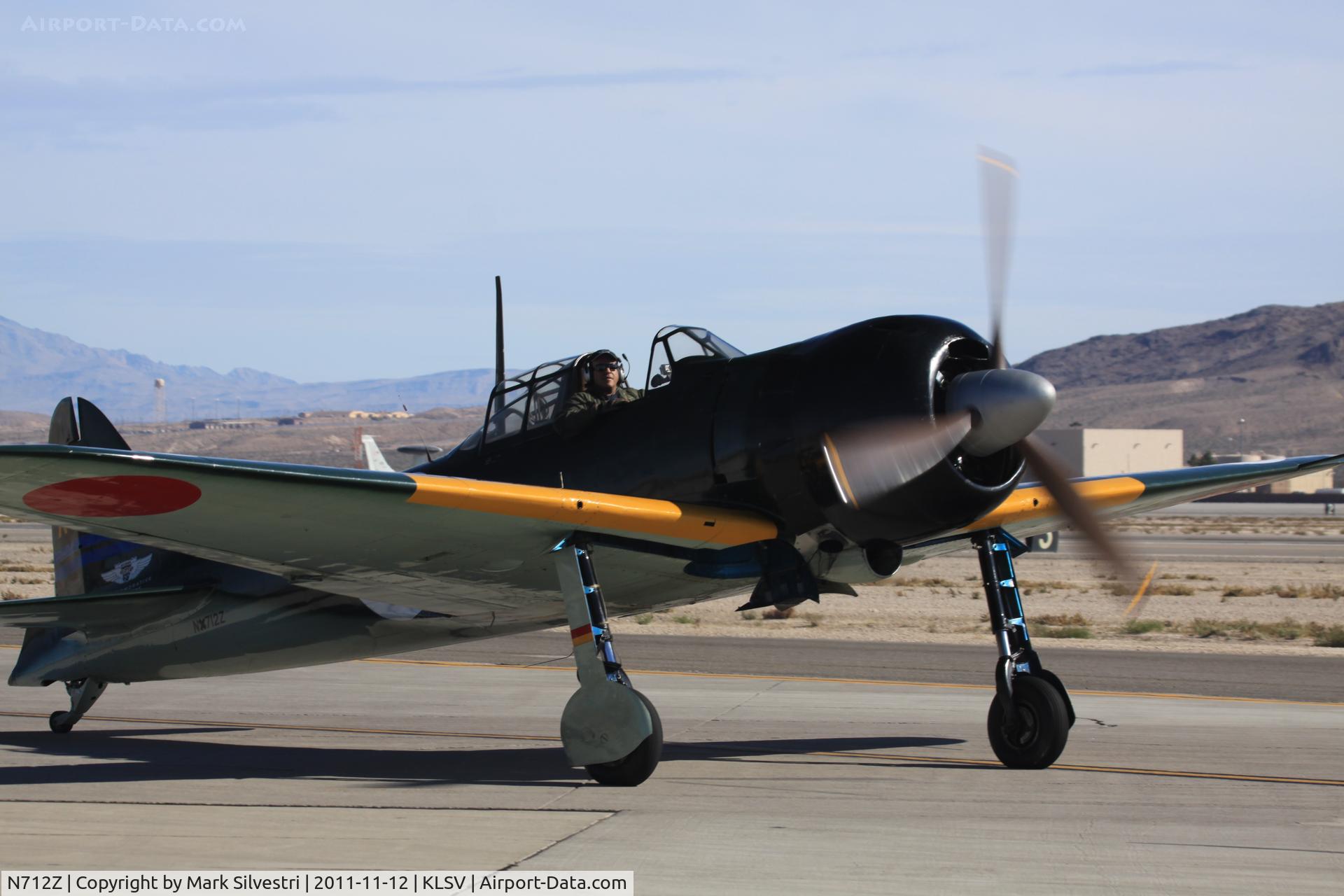 N712Z, 1942 Mitsubishi A6M3 Reisen (Zero) C/N 3869, Aviation Nation 2011