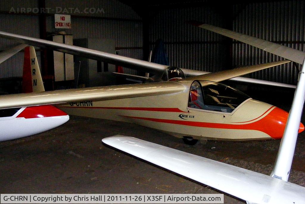 G-CHRN, Schleicher ASK-18 C/N 18026, Stratford-Upon-Avon Gliding Club, Snitterfield