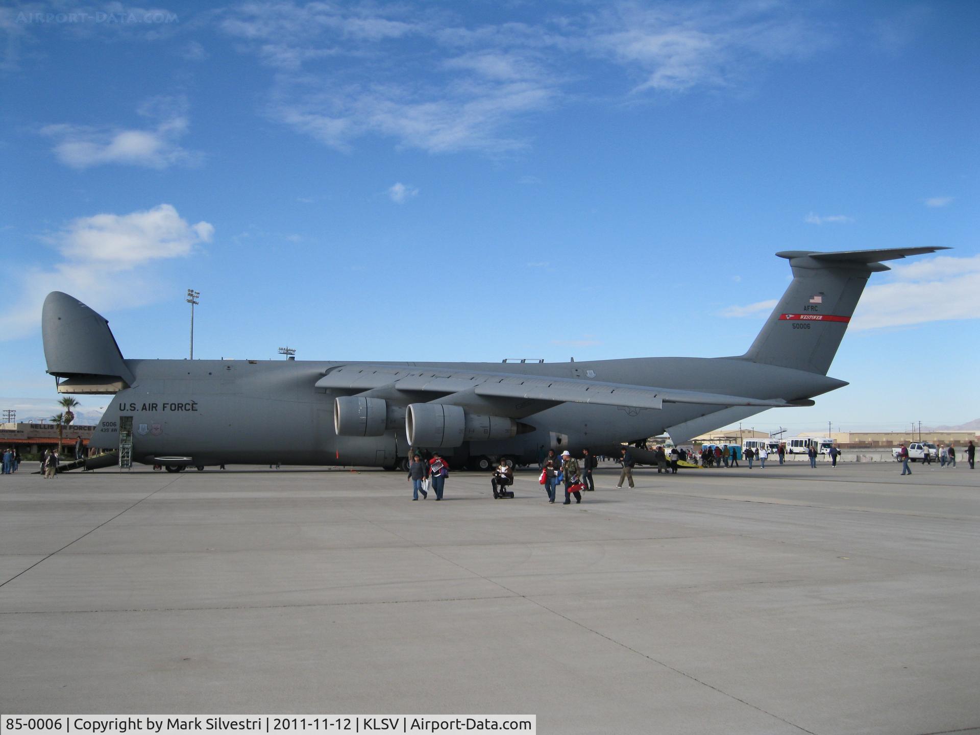 85-0006, 1985 Lockheed C-5B Galaxy C/N 500-0092, Aviation Nation 2011