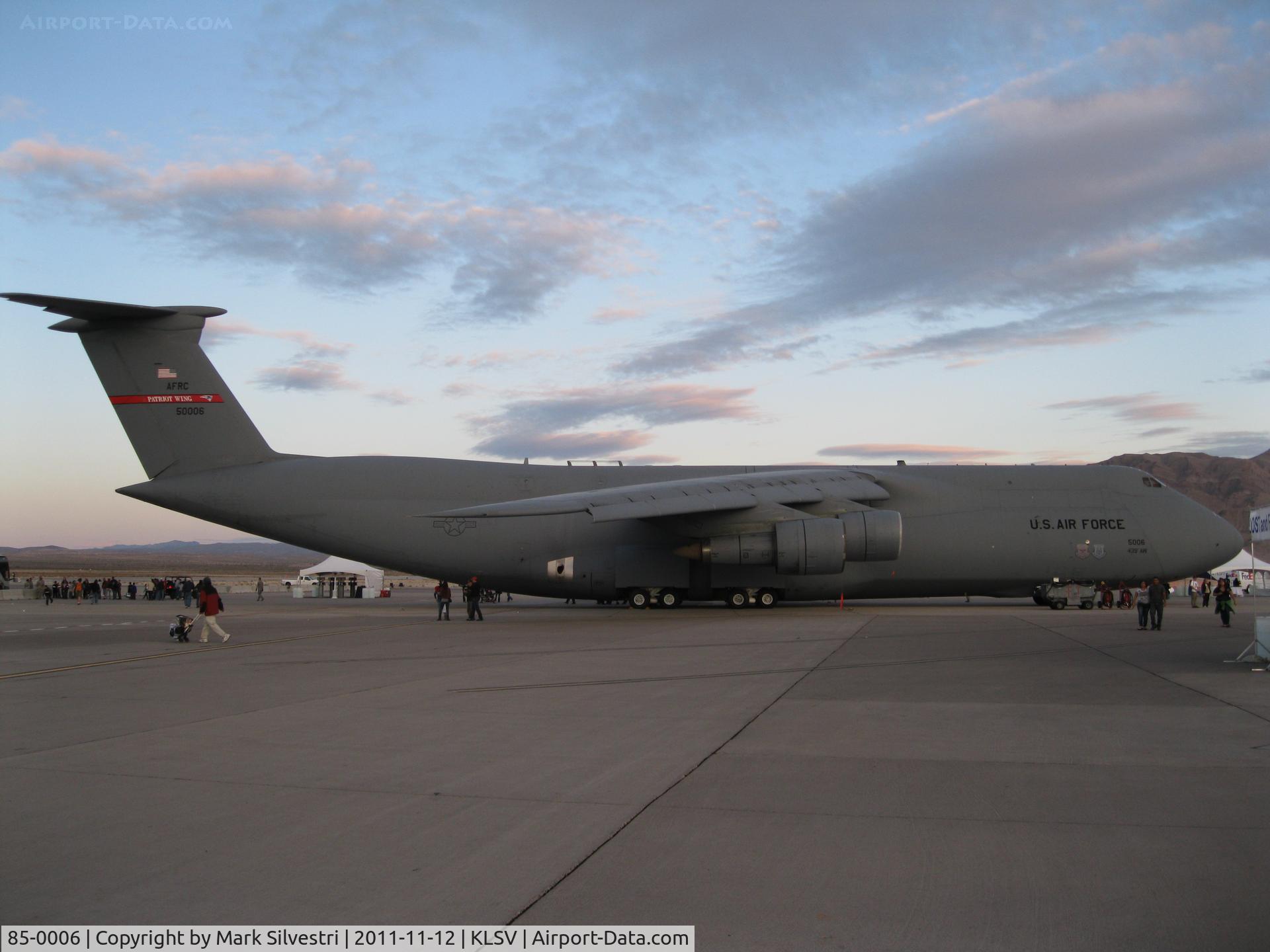 85-0006, 1985 Lockheed C-5B Galaxy C/N 500-0092, Aviation Nation 2011