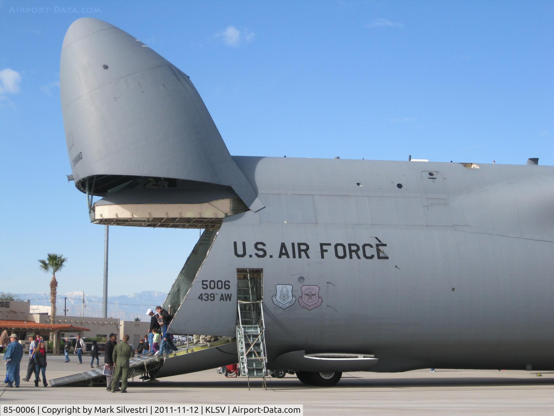 85-0006, 1985 Lockheed C-5B Galaxy C/N 500-0092, Aviation Nation 2011