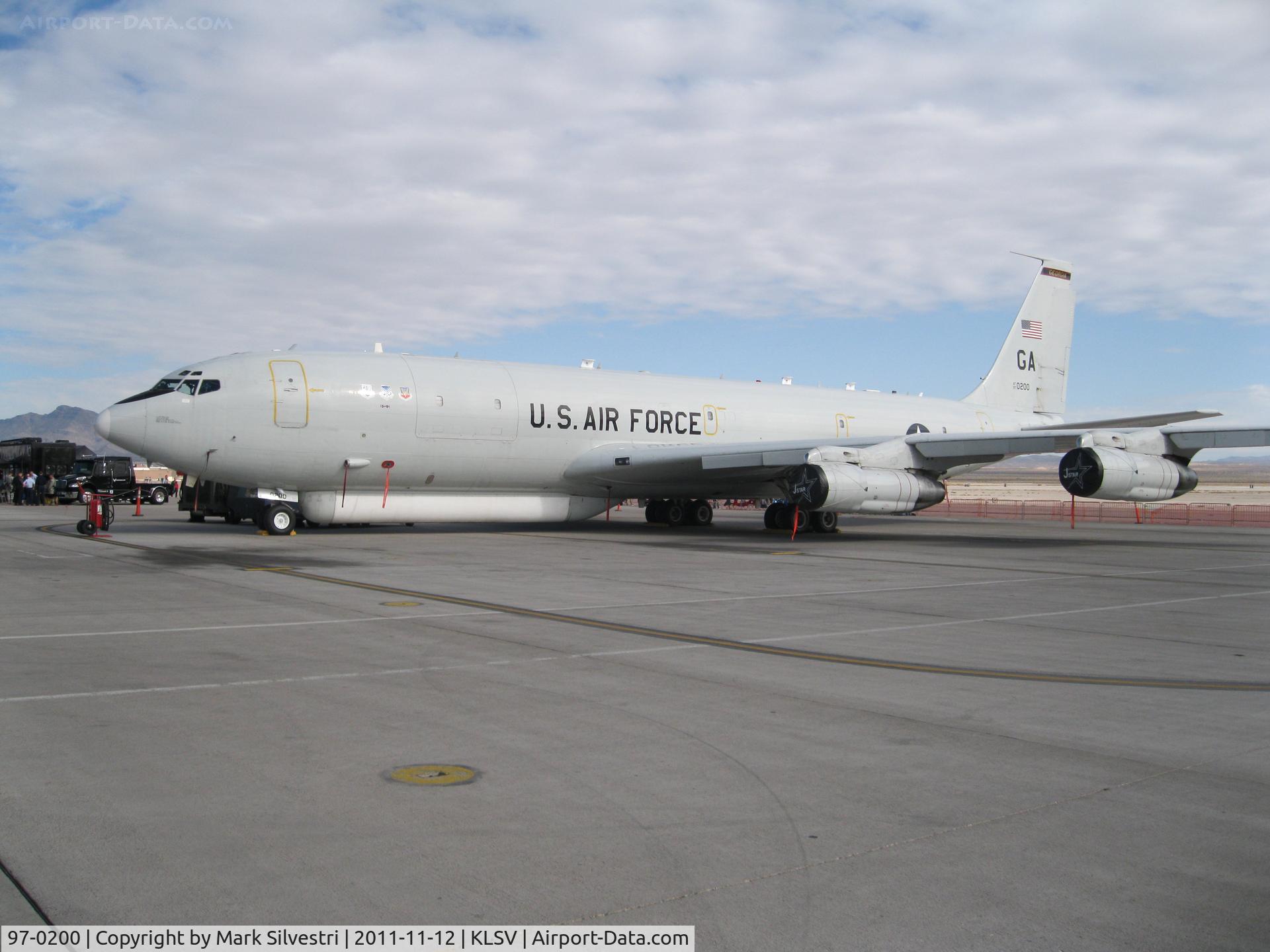 97-0200, Northrop Grumman E-8C J-STARS C/N P-12, Aviation Nation 2011
