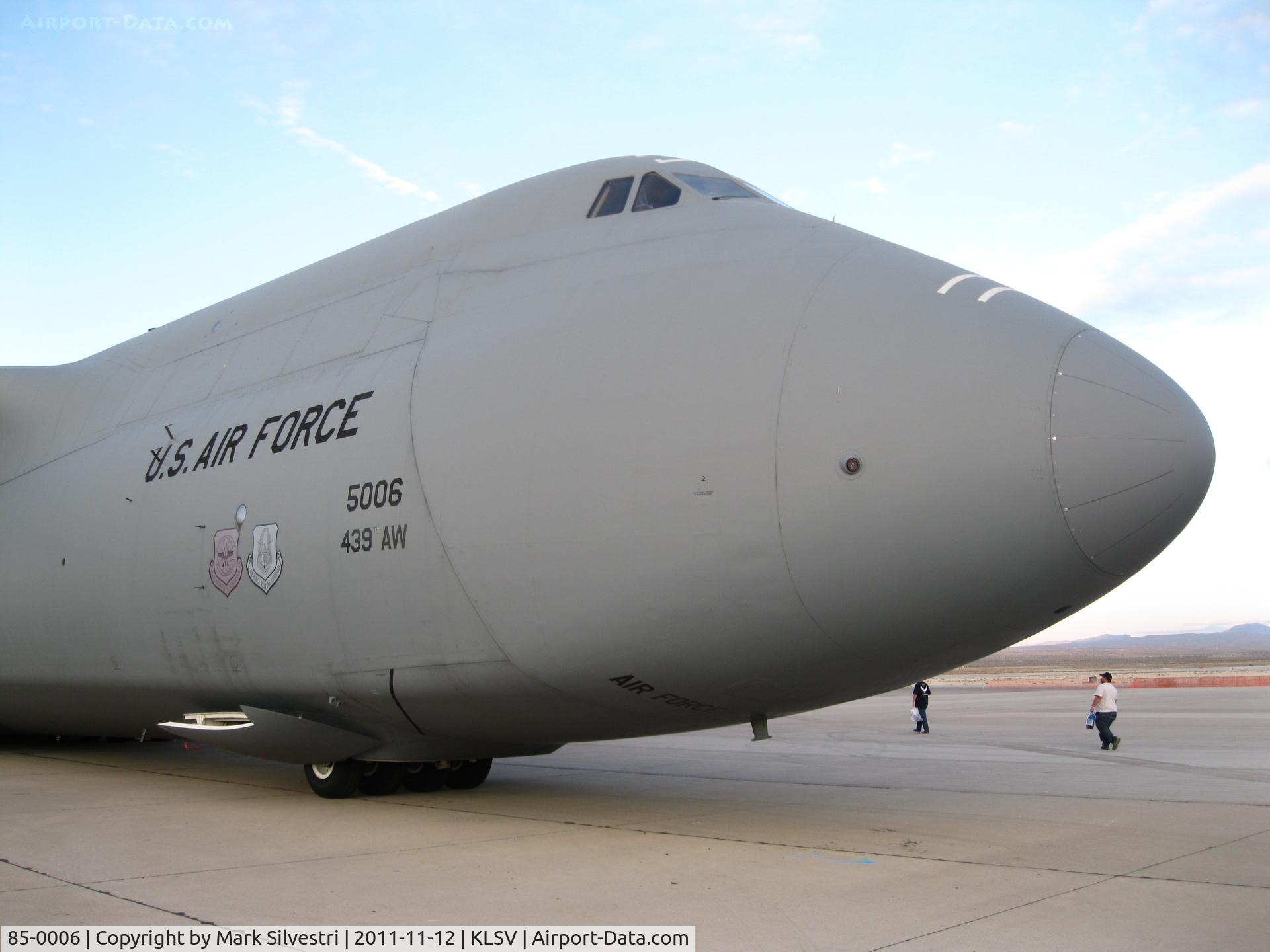 85-0006, 1985 Lockheed C-5B Galaxy C/N 500-0092, Aviation Nation 2011