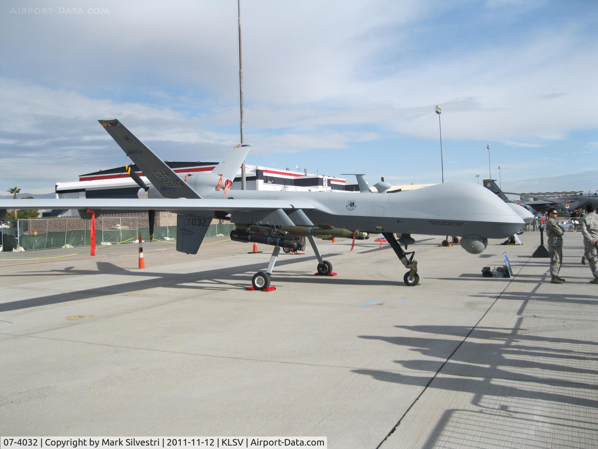 07-4032, General Atomics MQ-9A Reaper C/N 4032, Aviation Nation 2011