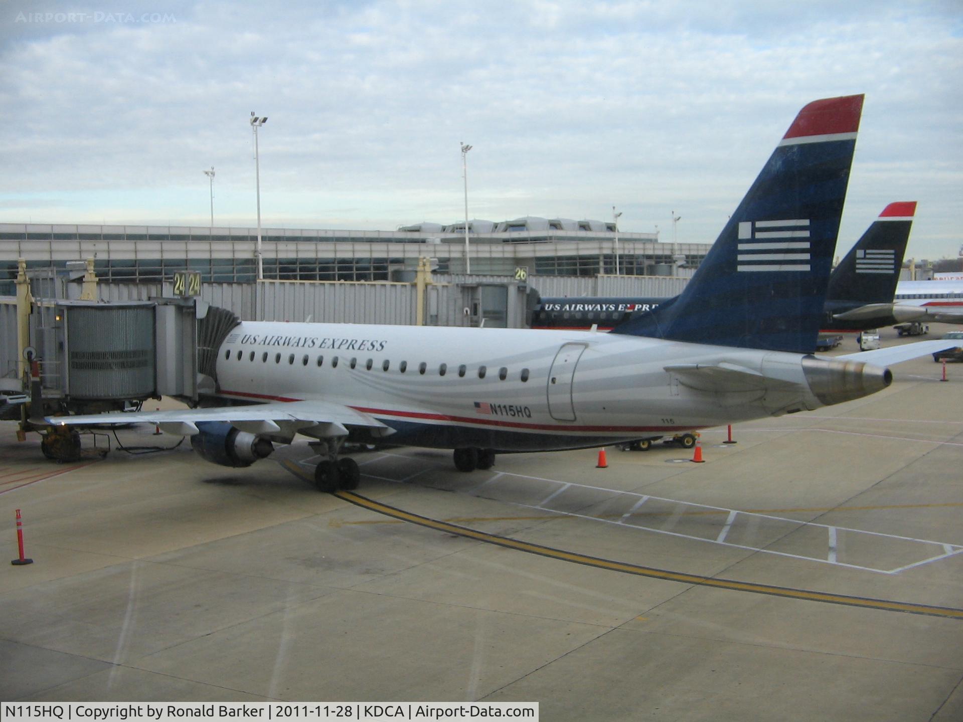 N115HQ, 2007 Embraer 175LR (ERJ-170-200LR) C/N 17000182, DCA, VA