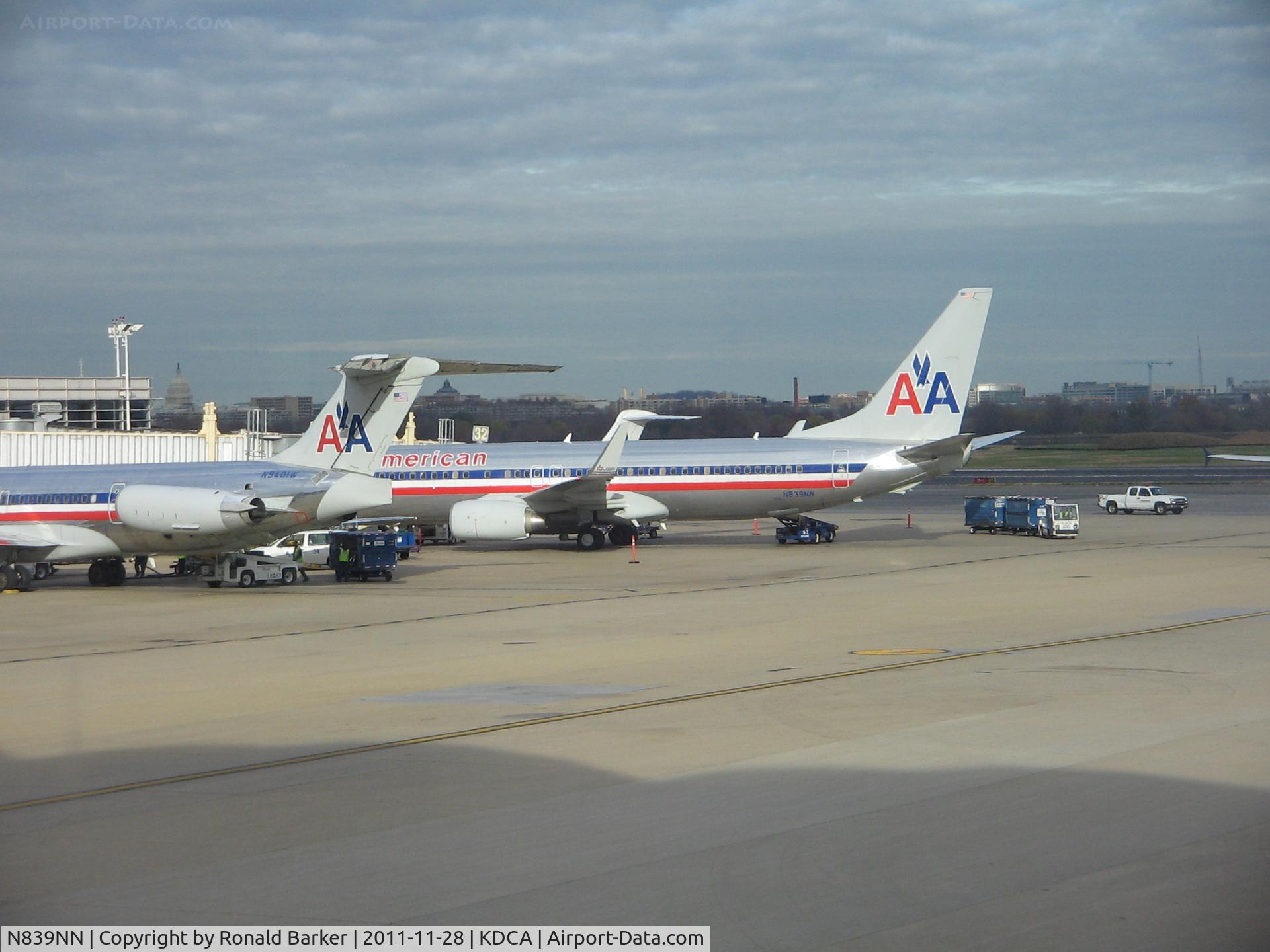 N839NN, 2010 Boeing 737-823 C/N 29557, DCA, VA