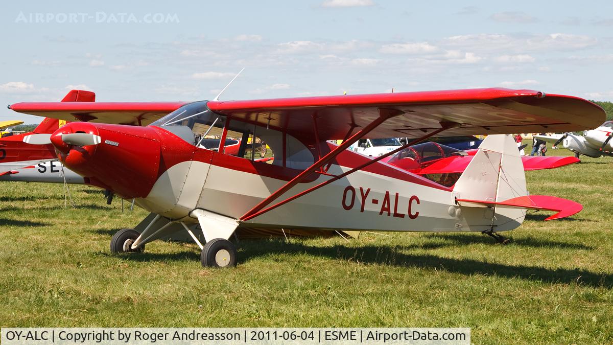 OY-ALC, 1947 Piper PA-12 Super Cruiser C/N 12-2838, At EAA Fly-In