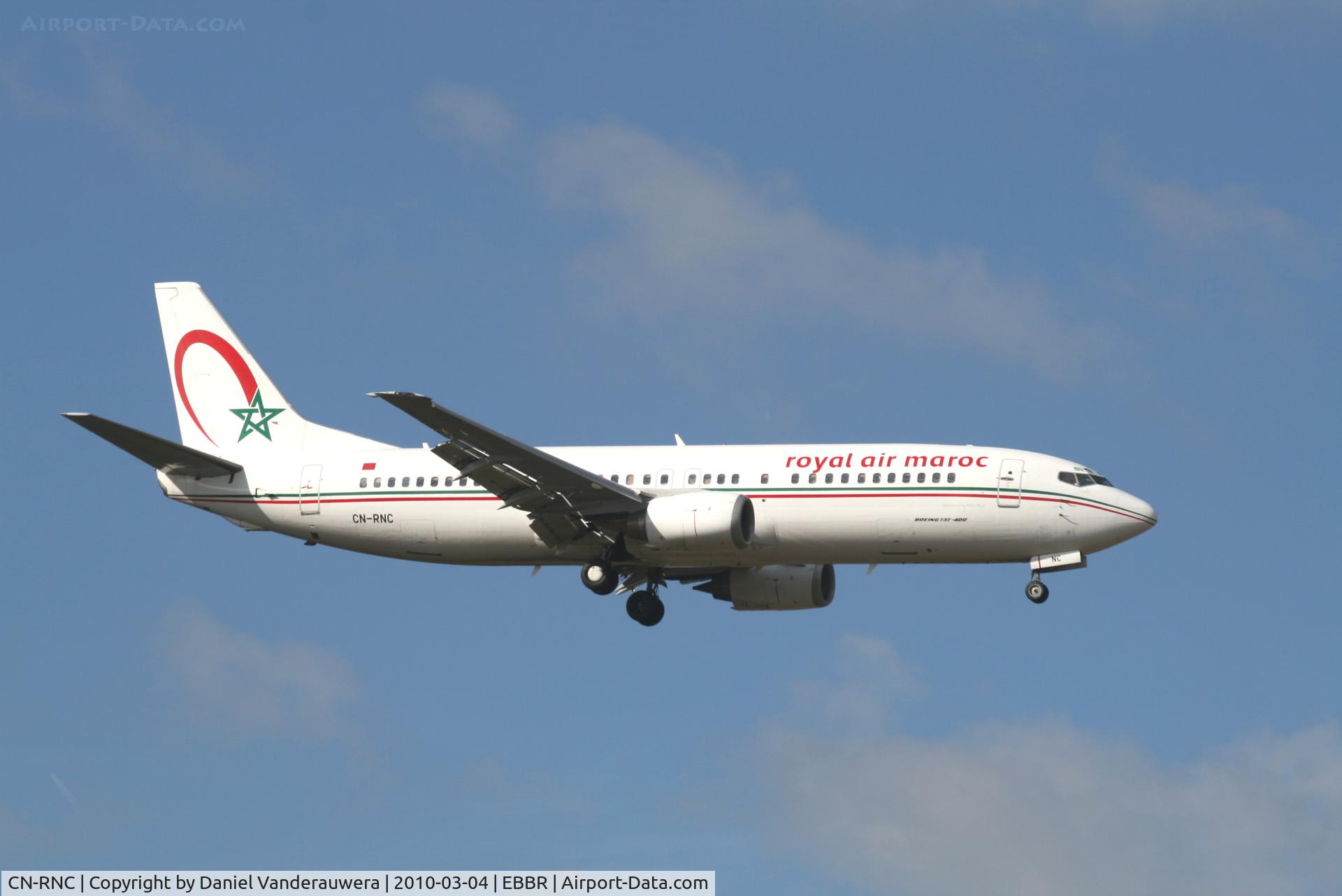 CN-RNC, 1994 Boeing 737-4B6 C/N 26529, Arrival of flight AT682 to RWY 02
