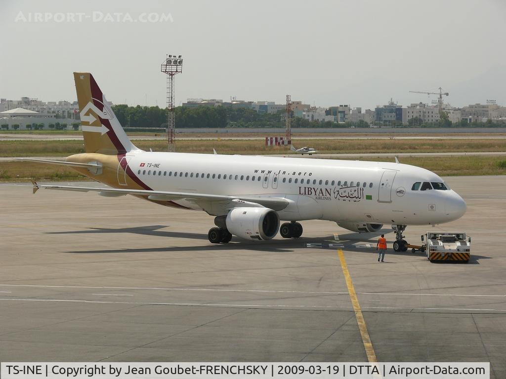 TS-INE, 1991 Airbus A320-211 C/N 222, LYBIAN AIRLINES