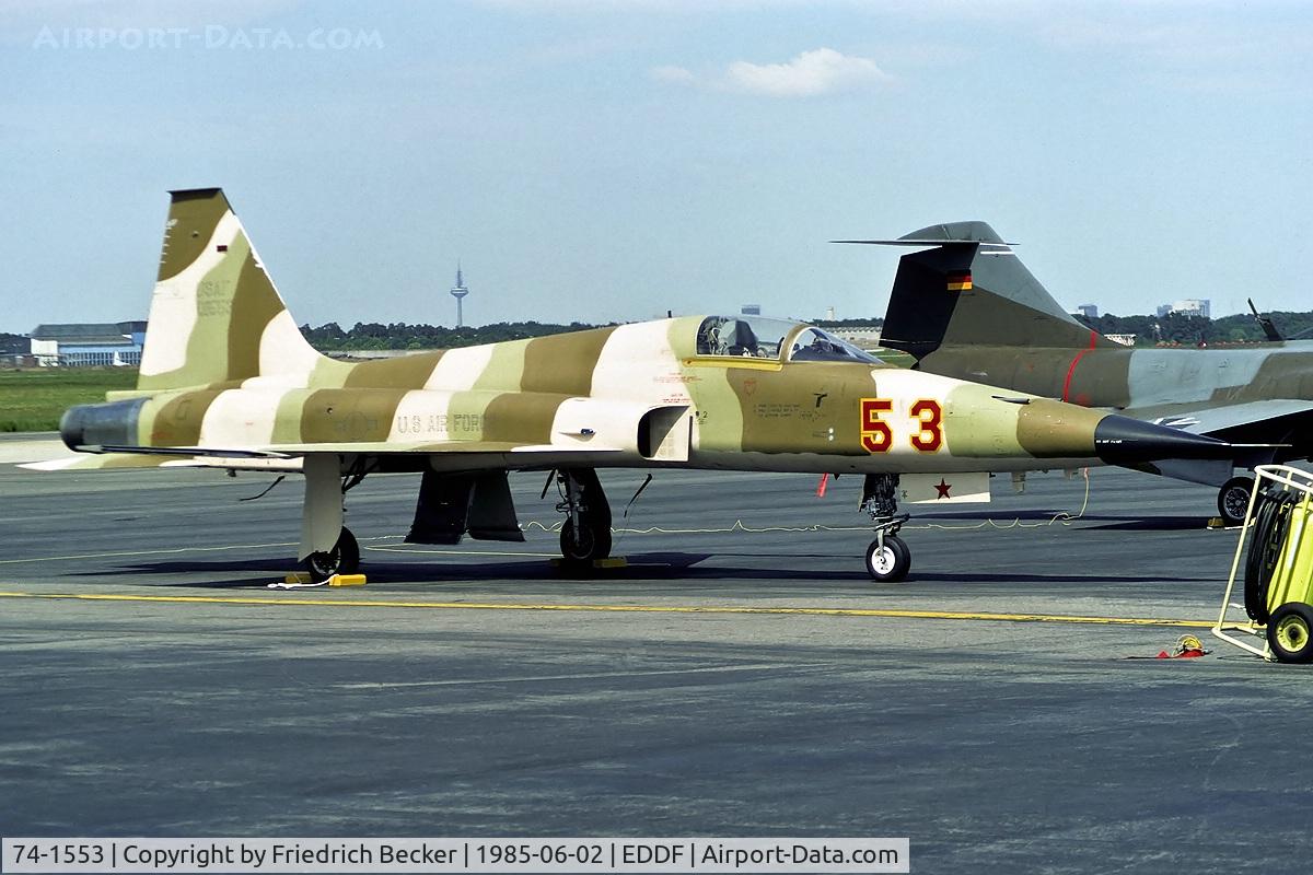 74-1553, 1974 Northrop F-5E Tiger II C/N R.1211, static display