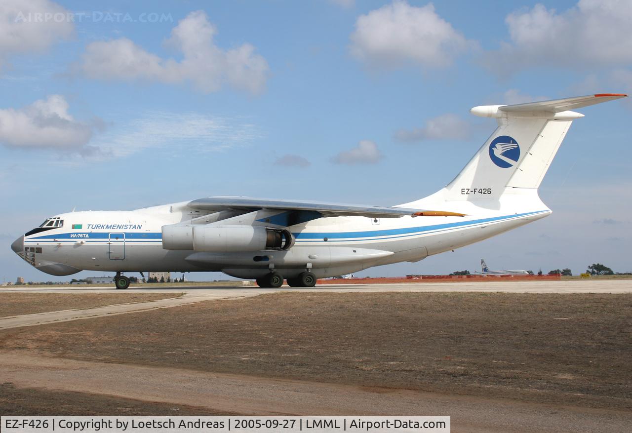 EZ-F426, Ilyushin Il-76TD C/N 1033418609, cargo aircraft