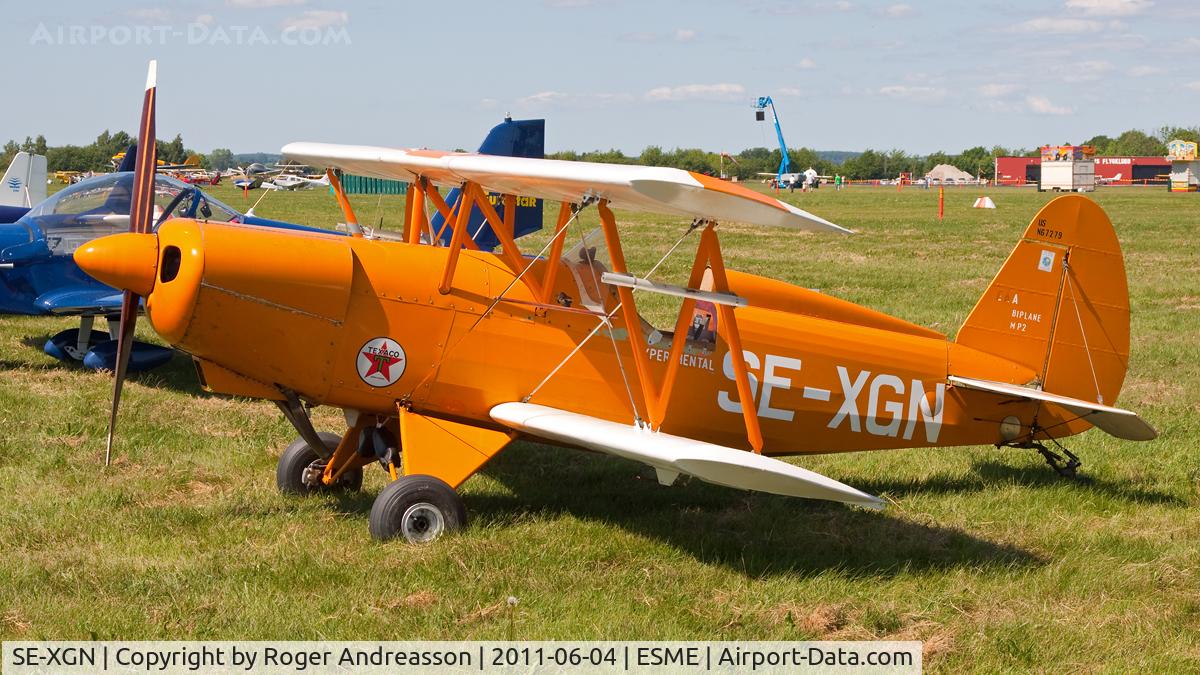 SE-XGN, 1979 EAA Biplane Model P-2 C/N 101, At EAA Fly-In