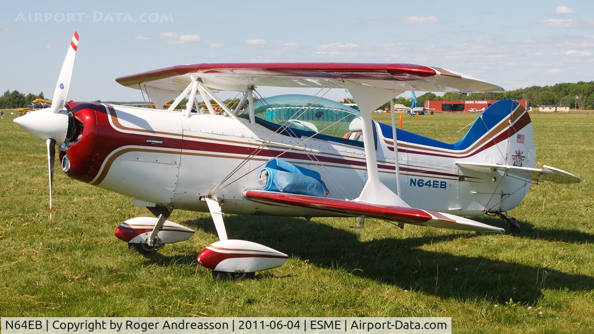 N64EB, 1997 Steen Skybolt C/N EBB-01, At EAA Fly-In