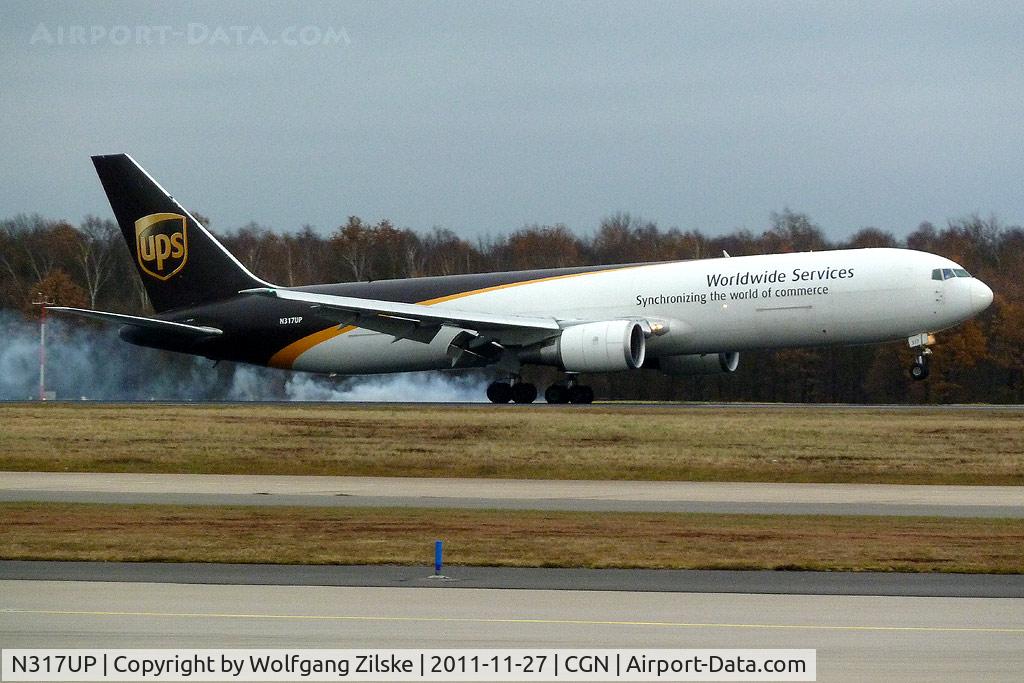 N317UP, 1997 Boeing 767-34AF C/N 27745, visitor