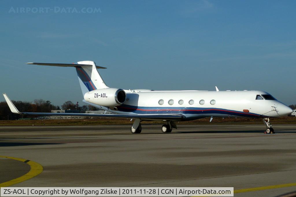 ZS-AOL, Gulfstream Aerospace V C/N 634, visitor