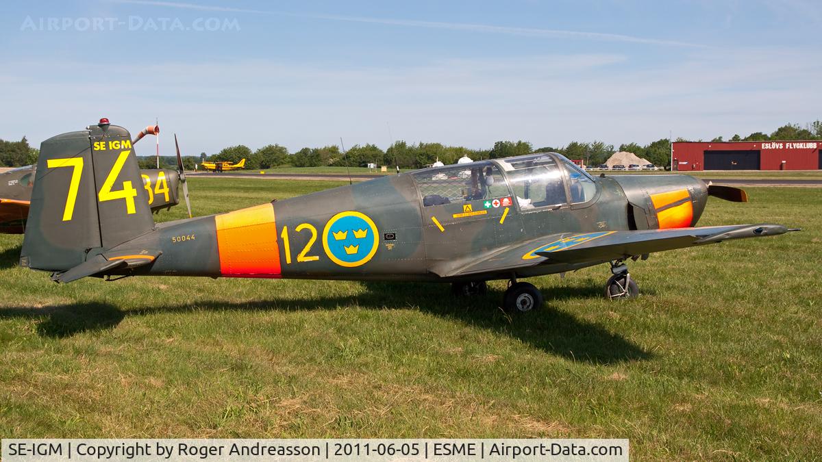 SE-IGM, 1953 Saab 91B Safir C/N 91-256, Owner Westh Flyg AB