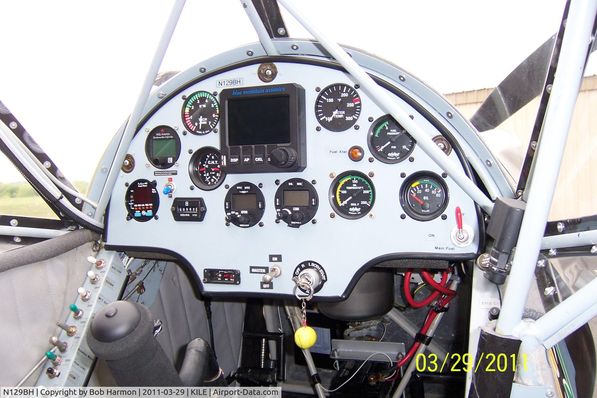 N129BH, 2008 Slepcev Storch C/N 135, Instrument panel of N129BH