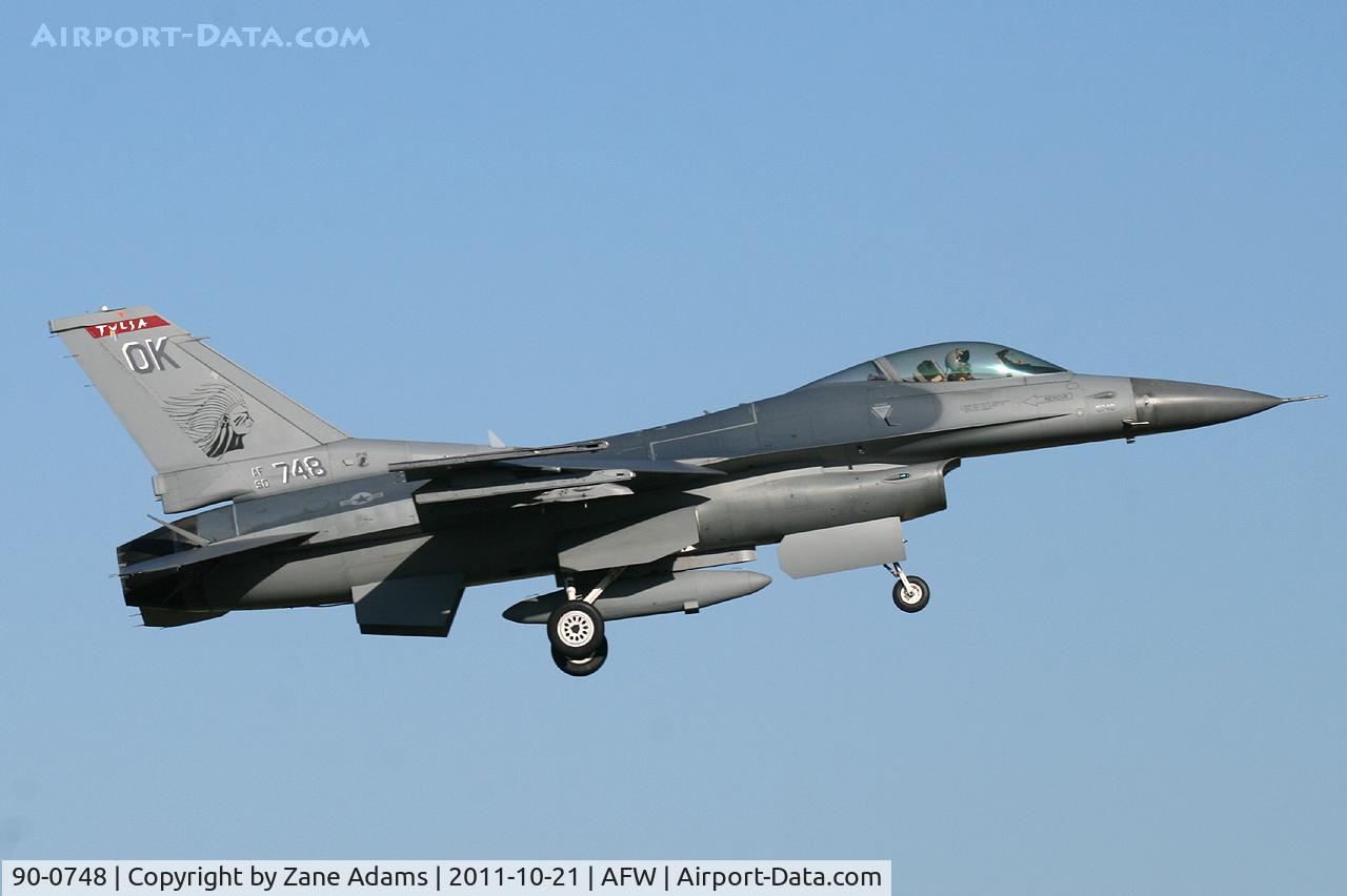 90-0748, General Dynamics F-16CG Night Falcon C/N 1C-356, At the 2011 Alliance Airshow - Fort Worth, TX