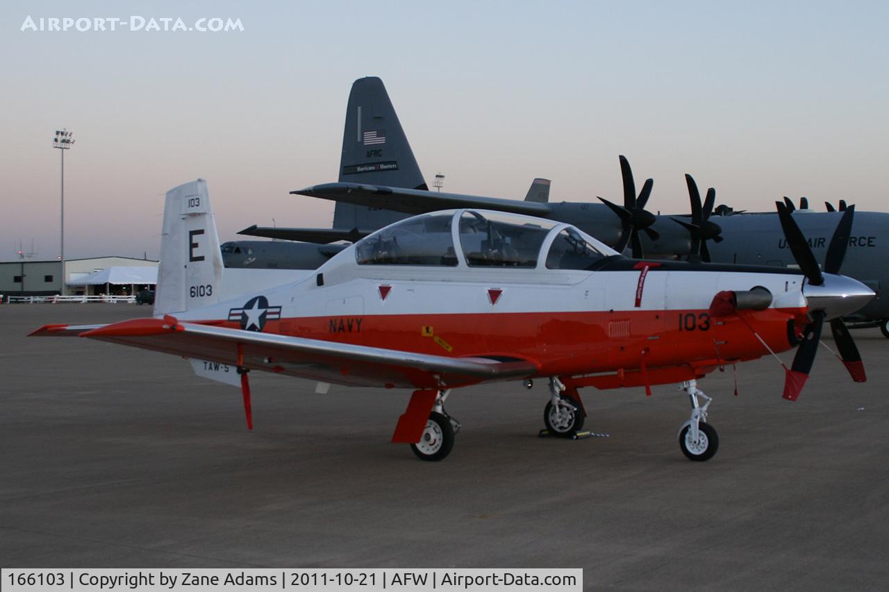 166103, Raytheon T-6B Texan II C/N PN-94, At the 2011 Alliance Airshow - Fort Worth, TX