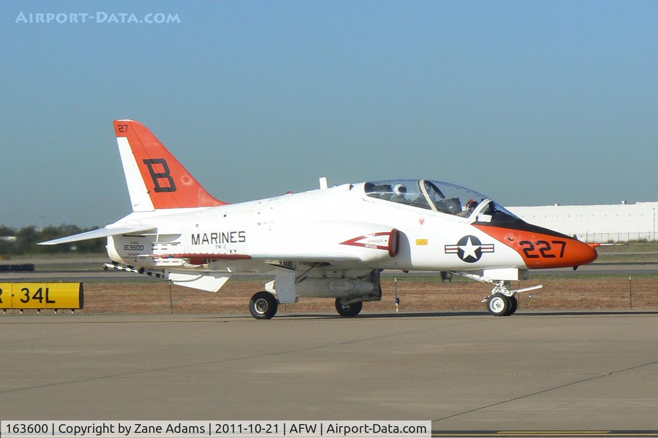 163600, McDonnell Douglas T-45A Goshawk C/N A002, At the 2011 Alliance Airshow - Fort Worth, TX