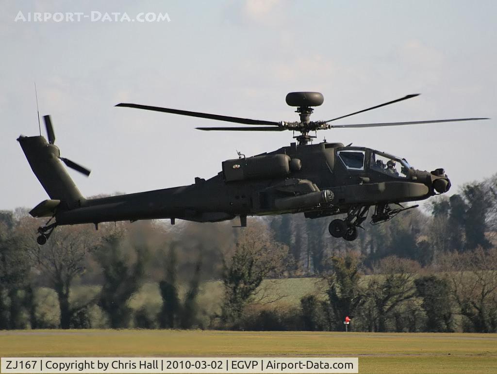 ZJ167, 2000 Westland Apache AH.1 C/N WAH.2, Army Air Corps Westland WAH-64 Apache AH1 673 Sqn
