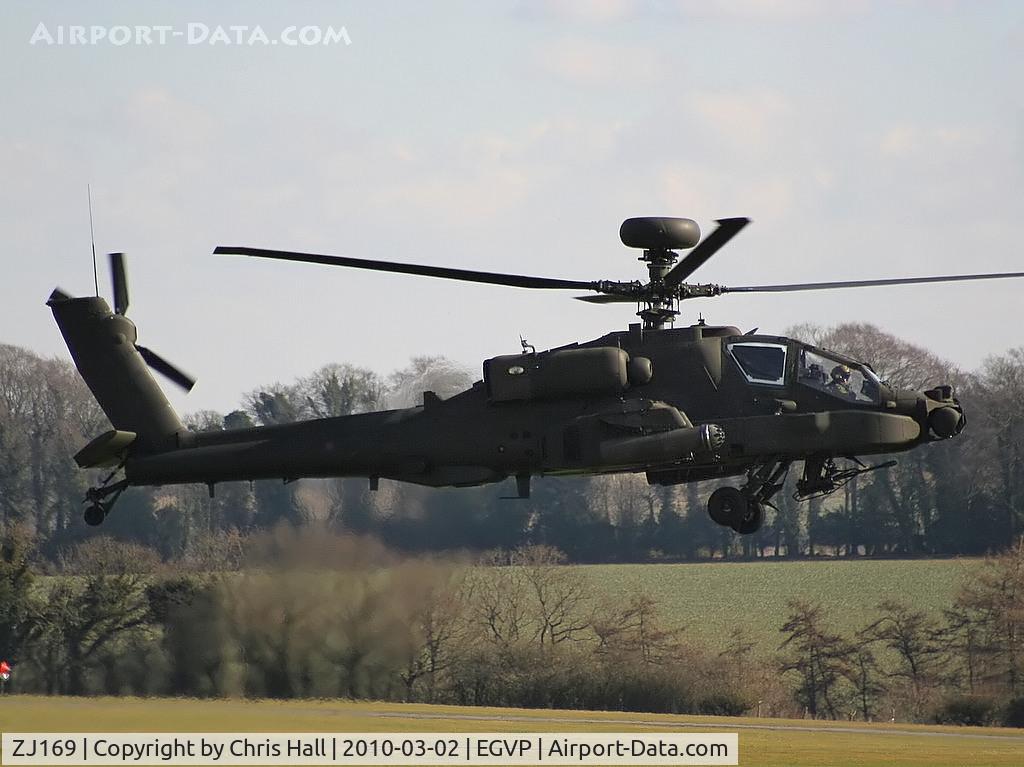 ZJ169, Westland Apache AH.1 C/N WAH.4, Army Air Corps Westland WAH-64 Apache AH1 673 Sqn