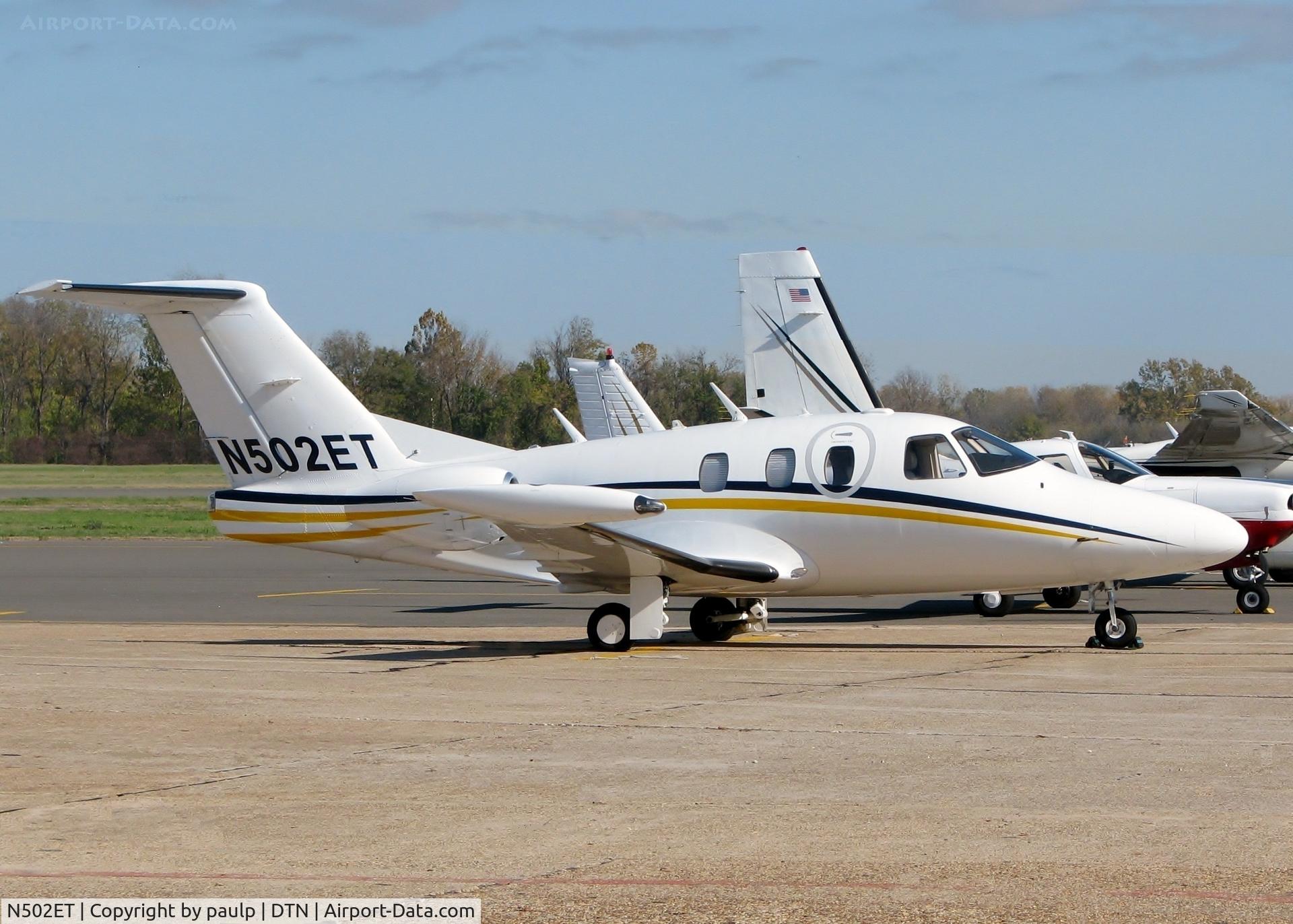 N502ET, 2007 Eclipse Aviation Corp EA500 C/N 000052, At Downtown Shreveport.