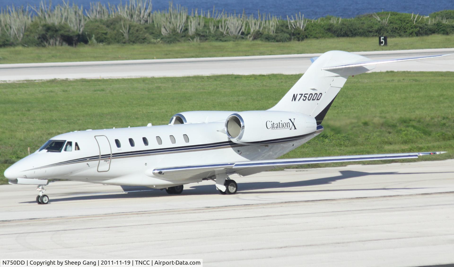 N750DD, 2002 Cessna 750 Citation X Citation X C/N 750-0185, N750DD at TNCC